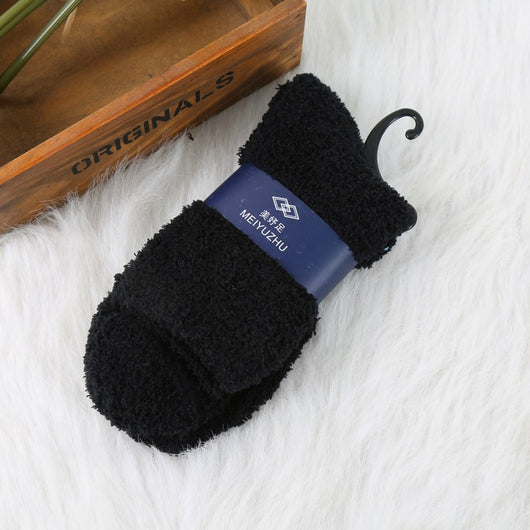 Calcetines de Coral Fleece Gruesos y Cálidos para Hombre - Image 18