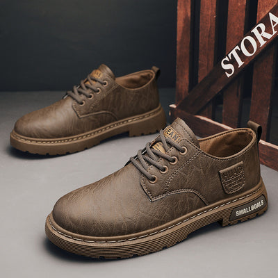 Botas de Cuero para Hombre - Estilo Casual y Trabajo - Image 2