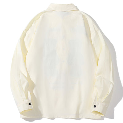 Playera Suelta Street Design con Estampado Puff Relieve - Image 2