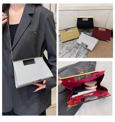 Bolso Mensajero Brillante para Mujer con Asa de Mano - Image 28