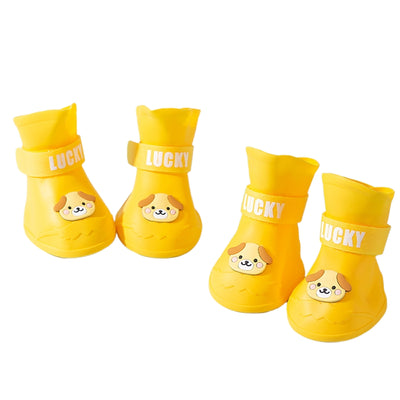 Botas Impermeables Antideslizantes para Mascotas - Juego de 4 Piezas - Image 14