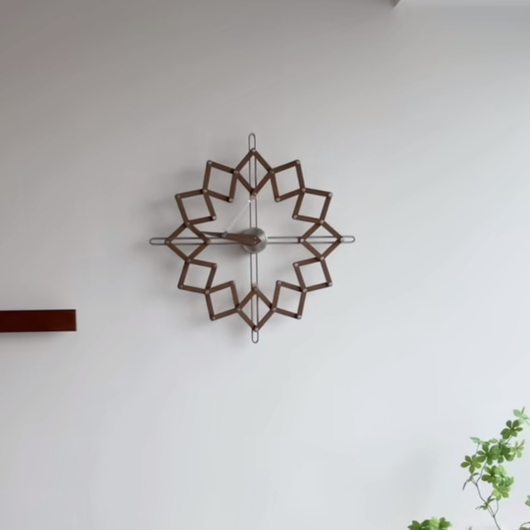 Reloj de Pared Dinámico con Diseño Irregular Moderno - Image 12