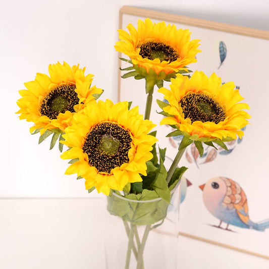Girasol Artificial de Seda - Decoración Floral Elegante