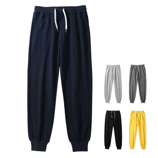 Pantalones Deportivos de Algodón con Cordón Ajustable - Corte Slim Cómodo