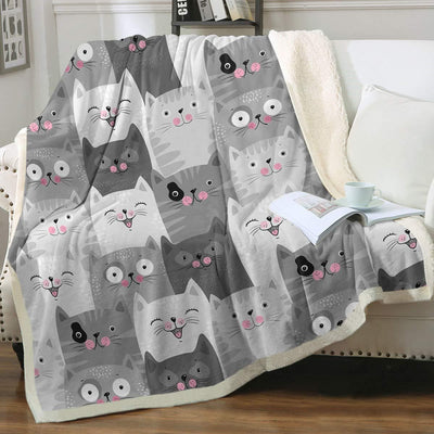 Manta Sherpa para Niños con Estampado de Animales - Doble Capa - Image 43