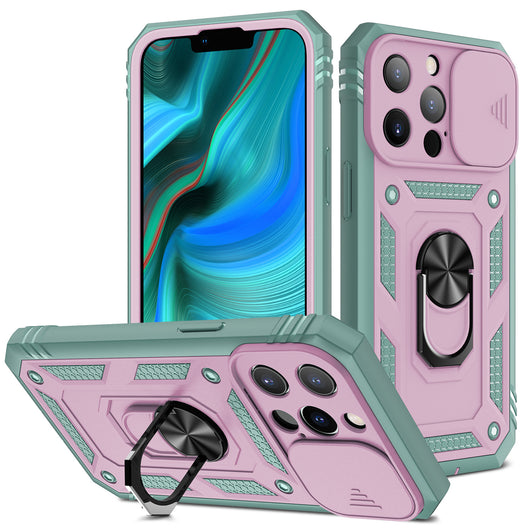 Funda Magnética para Celular con Ventana Deslizable y Soporte - Image 3