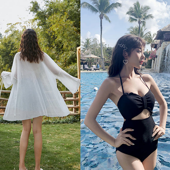 Blusa Playera de Dos Piezas con Protección Solar