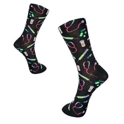 Calcetines Deportivos Personalizados Serie Hospital Caña Media - Image 7