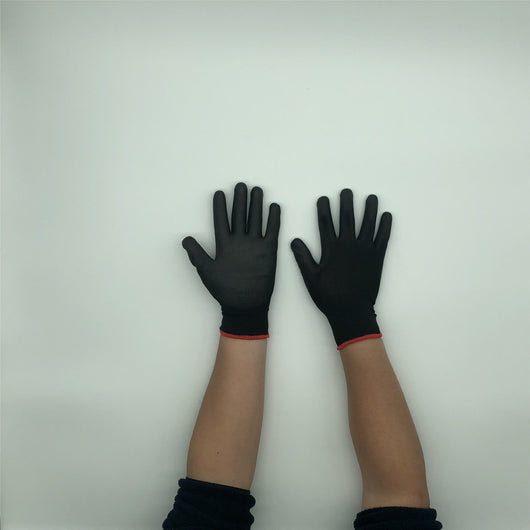 Guantes Antiestáticos con Palma Revestida PU Negro - Image 4