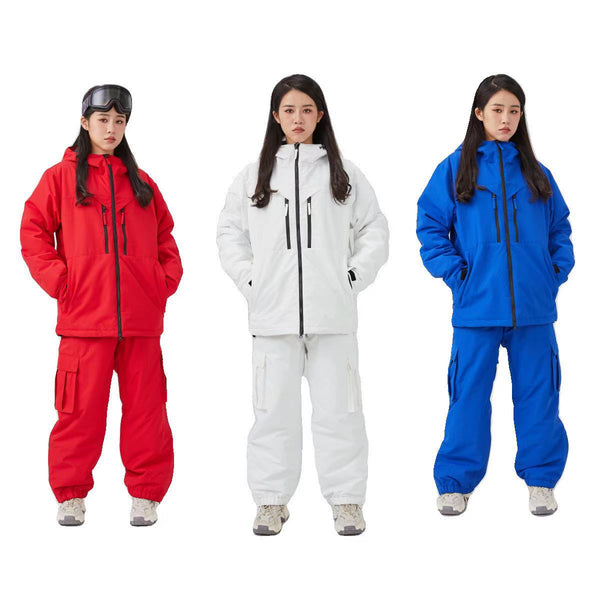 Conjunto Deportivo Acolchado Impermeable Holgado