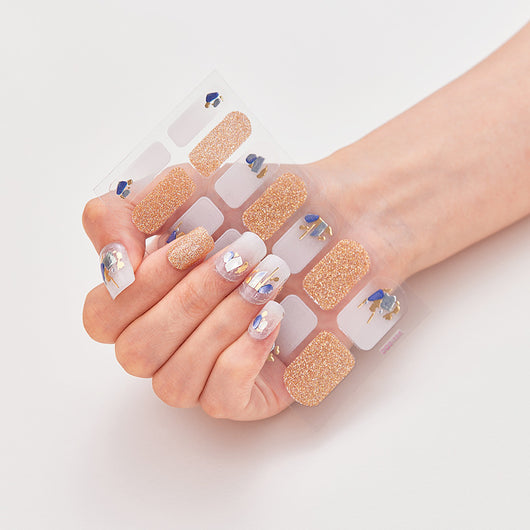 Uñas Adhesivas 3D con Efecto Láser y Bronceado - Diseño Premium - Image 10