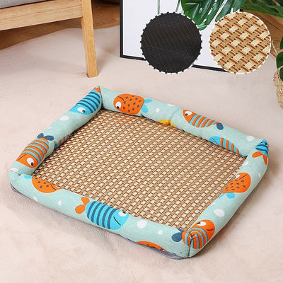 Cama Fresca de Lino para Perros - Nido Transpirable para Verano - Image 24
