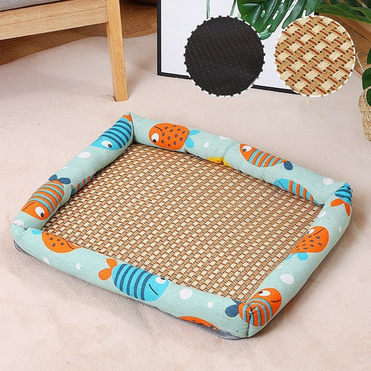 Cama Fresca de Lino para Perros - Nido Transpirable para Verano - Image 24