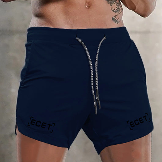 Pantalones de Entrenamiento Tres Cuartos de Secado Rápido con Doble Capa - Image 9