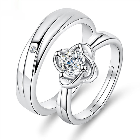 Anillos de Compromiso Moissanita para Parejas - Image 37