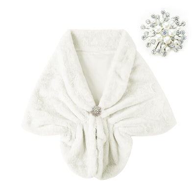 Chal de Pelaje Sintético Elegante para Mujer - Image 8