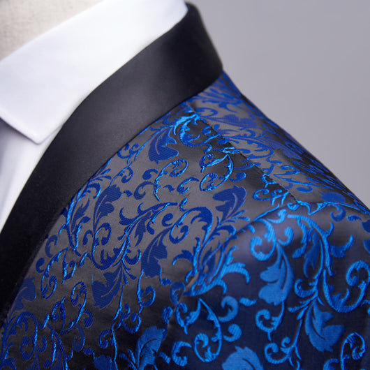 Blazer Floral Slim Fit para Hombre - Diseño Moderno y Elegante - Image 8