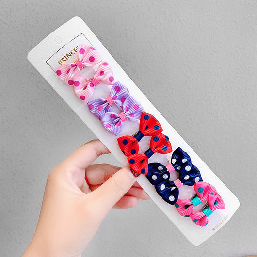 Pasador de Cabello Infantil con Moño - Accesorio Princesa para Flequillos - Image 7