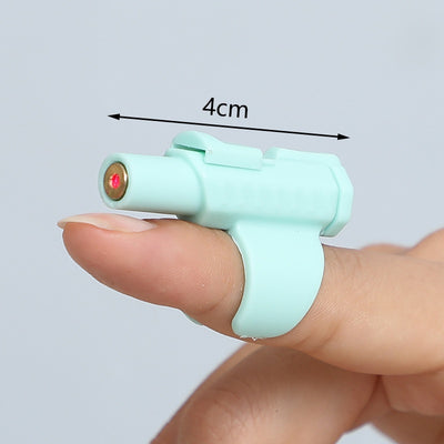Juguete Interactivo Láser para Gatos con Varilla Anular - Image 8