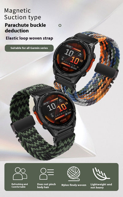 Correa de Reloj Tejida con Hebilla Elástica - Image 29