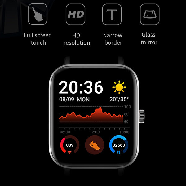 Reloj Inteligente Y30 con Llamadas Bluetooth y Reproductor de Música