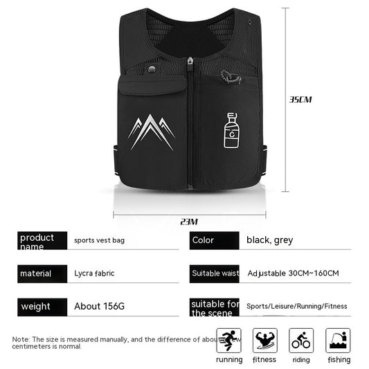 Chaleco Deportivo para Correr con Bolsa para Celular - Image 2