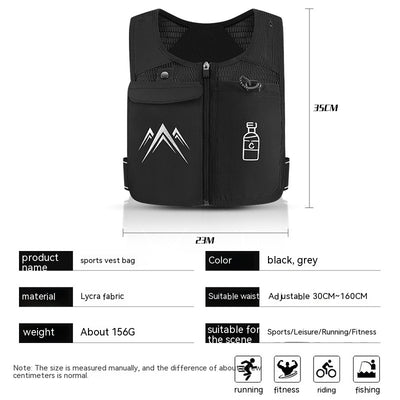 Chaleco Deportivo para Correr con Bolsa para Celular - Image 2