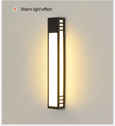 Lámpara de Pared Exterior Minimalista Impermeable para Jardín - Image 10
