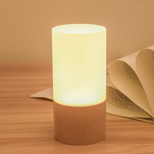 Luz de Noche LED Inteligente de Madera Natural - Image 5