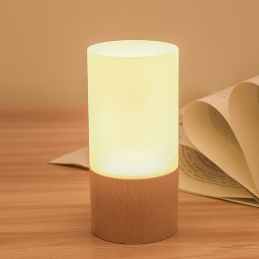 Luz de Noche LED Inteligente de Madera Natural - Image 5