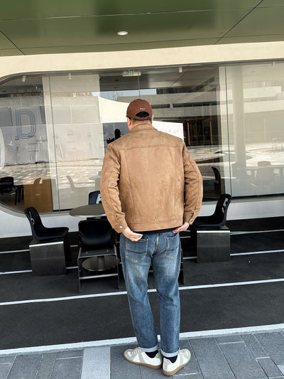 Chaqueta de Algodón Delgada Talla Grande para Hombre - Image 2