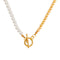 Necklace Double OT Chain Necklace Pendant Necklace B