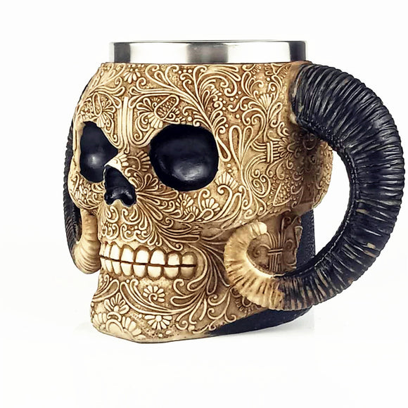 Jarra Calavera para Cerveza de Gran Capacidad