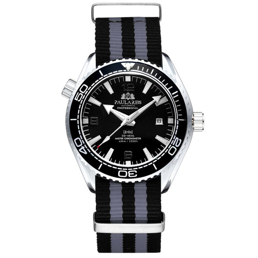 Reloj Mecánico Automático con Esfera Luminosa y Correa Canvas para Hombre - Image 21