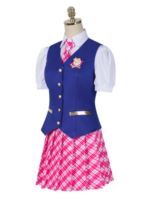 Uniforme Escolar Elegante: Blusa y Falda Plisada Estilo Colegiala - Image 5