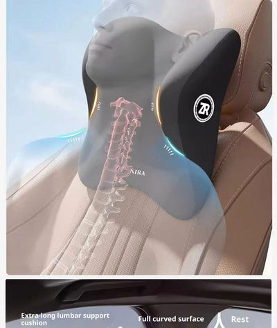 Cojín Lumbar Viscoelástico para Auto con Soporte Cervical - Image 30