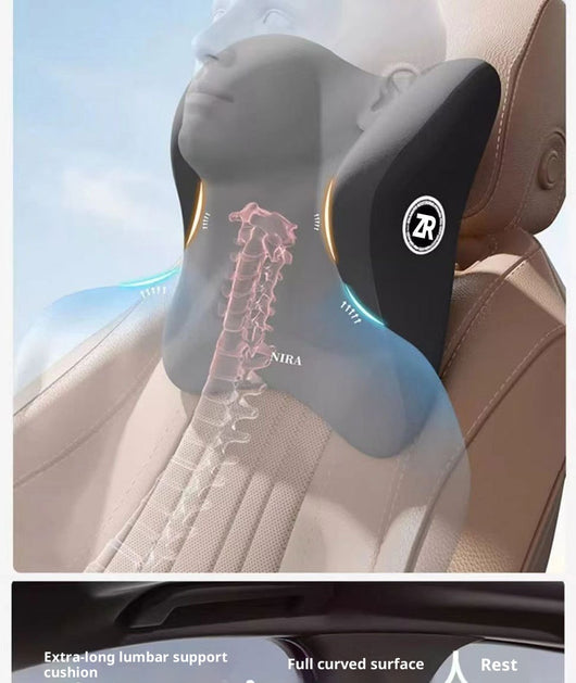 Cojín Lumbar Viscoelástico para Auto con Soporte Cervical - Image 30