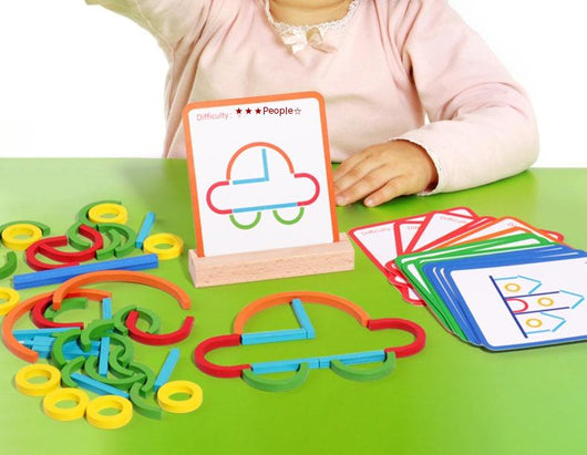 Juego Educativo de Madera para Desarrollo del Pensamiento Infantil - Image 10