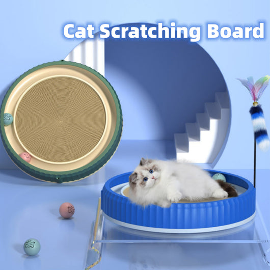 Rascador Circular para Gatos - Protector de Muebles Resistente y Duradero