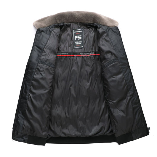 Abrigo de Plumas de Invierno para Hombre - Image 4