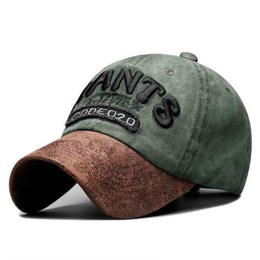 Gorra de Béisbol Denim Alphabet para Exteriores - Image 10