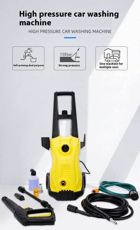 Lavadora de Alta Presión Automática 1400W con Cebado Automático - Image 13