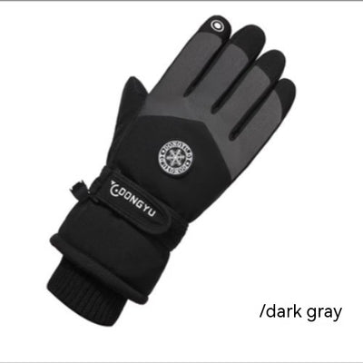 Guantes de Cuero para Esquí con Pantalla Táctil - Calidez y Tecnología para Hombre - Image 7