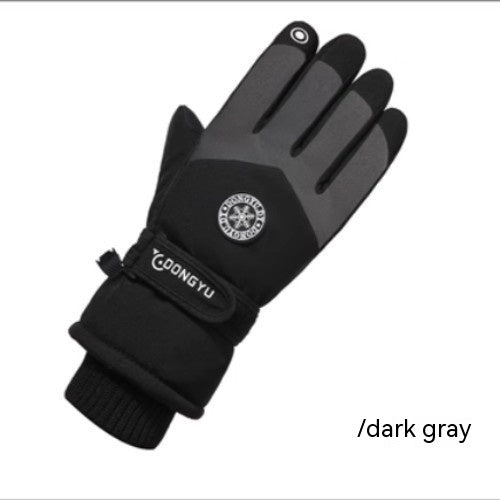 Guantes de Cuero para Esquí con Pantalla Táctil - Calidez y Tecnología para Hombre - Image 7