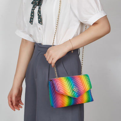 Bolsa de Viaje para Cosméticos y Labiales con Contraste de Colores - Image 4