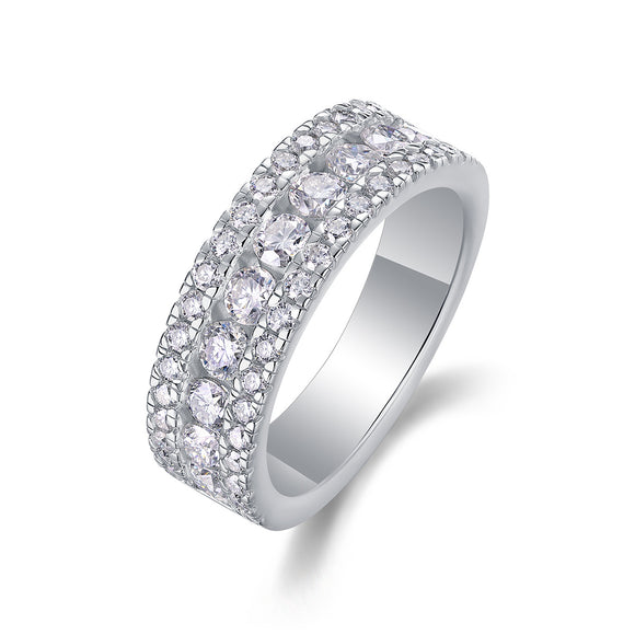 Anillo de Plata Esterlina 925 Diseño Exclusivo Resistente al Desvanecimiento