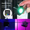 Luz de Relleno Magnética Mini LED Full Color con Batería de Litio