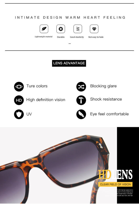 Gafas Retro Poligonales de Colores Gelatinosos - Image 11