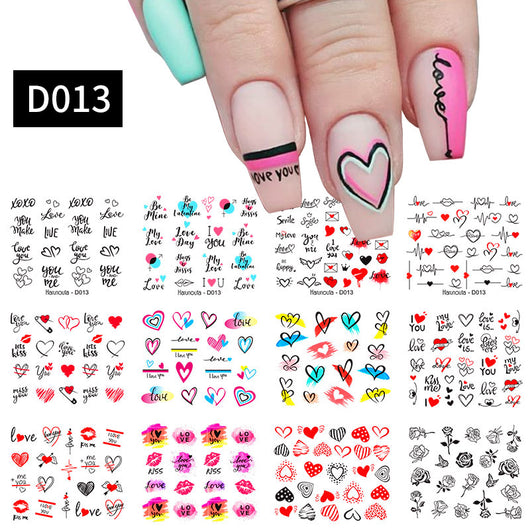 Calcomanías de Diseño de Uñas Arcoíris con Transferencia DIY - Image 10