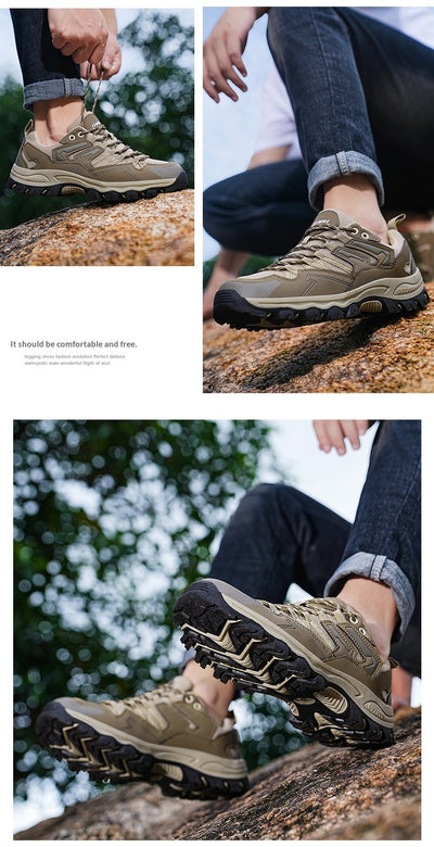 Zapatos Deportivos Casuales Hombre con Suela Blanda Impermeable - Image 23